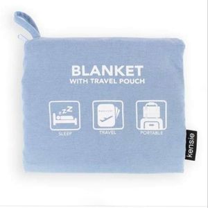 🔥ABSOLUTE FINAL💲⬇️KENSIE Blue Travel Blanket ~ NWT